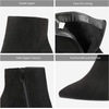 image:imageDREAM PAIRS Womens Chunky Heel Ankle BootiesBlack