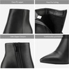 image:imageDREAM PAIRS Womens Chunky Heel Ankle BootiesBlackPu