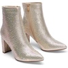 image:imageDREAM PAIRS Womens Chunky Heel Ankle BootiesGold