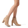 image:imageDREAM PAIRS Womens Chunky Heel Ankle BootiesNude