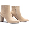 image:imageDREAM PAIRS Womens Chunky Heel Ankle BootiesNude