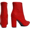 image:imageDREAM PAIRS Womens Chunky Heel Ankle BootiesRedrhinestone
