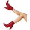 image:imageDREAM PAIRS Womens Chunky Heel Ankle BootiesRedrhinestone