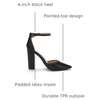 image:imageDREAM PAIRS Womens Coco High Heels Chunky PumpsBlackPu