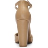 image:imageDREAM PAIRS Womens Coco High Heels Chunky PumpsNudePu