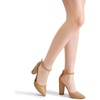 image:imageDREAM PAIRS Womens Coco High Heels Chunky PumpsNudePu