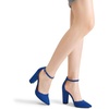 image:imageDREAM PAIRS Womens Coco High Heels Chunky PumpsRoyalBlue