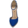 image:imageDREAM PAIRS Womens Coco High Heels Chunky PumpsRoyalBlue