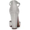 image:imageDREAM PAIRS Womens Coco High Heels Chunky PumpsSilverGlitter