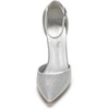 image:imageDREAM PAIRS Womens Coco High Heels Chunky PumpsSilverGlitter