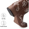 image:imageDREAM PAIRS Womens Cowboy Cowgirl MId calf BootsBrown