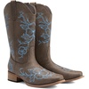 image:imageDREAM PAIRS Womens Cowboy Cowgirl MId calf BootsDark Brown