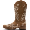 image:imageDREAM PAIRS Womens Cowboy Cowgirl MId calf BootsTan