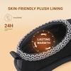 image:imageDREAM PAIRS Womens Fuzzy Cozy Indoor SlippersAll Black