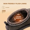 image:imageDREAM PAIRS Womens Fuzzy Cozy Indoor SlippersDark Brown