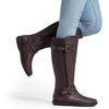 image:imageDREAM PAIRS Womens Wide Calf Flat Tall Knee High BootsTracebrown