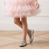 image:imageDream Pairs Girls Ballerina Dress Shoes Mary Jane FlatsSilver1