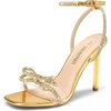 Gold-rhinestone