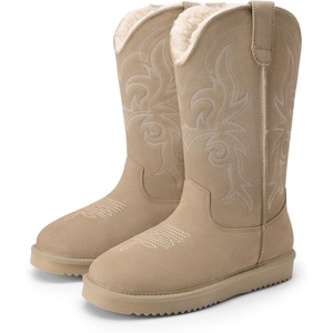 image:imageDREAM PAIRS Cowboy Boots for Women Western Winter BootsSand