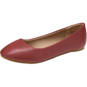 image:imageDREAM PAIRS Womens Ballet Flats ShoesRedPu