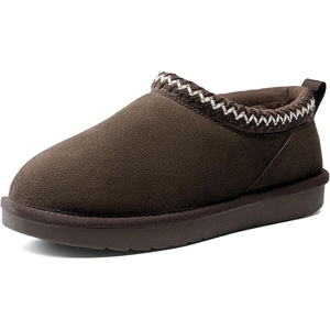 image:imageDREAM PAIRS Womens Fuzzy Cozy Indoor SlippersDark Brown