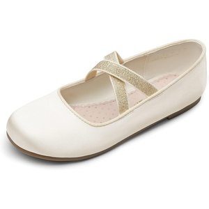 image:imageDream Pairs Girls Ballerina Dress Shoes Mary Jane FlatsIvory